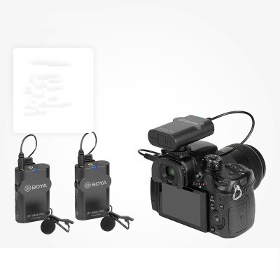 Wireless Little Bee Collar Clip Microphone DSLR Mobile Interview Mini Radio - Image 5