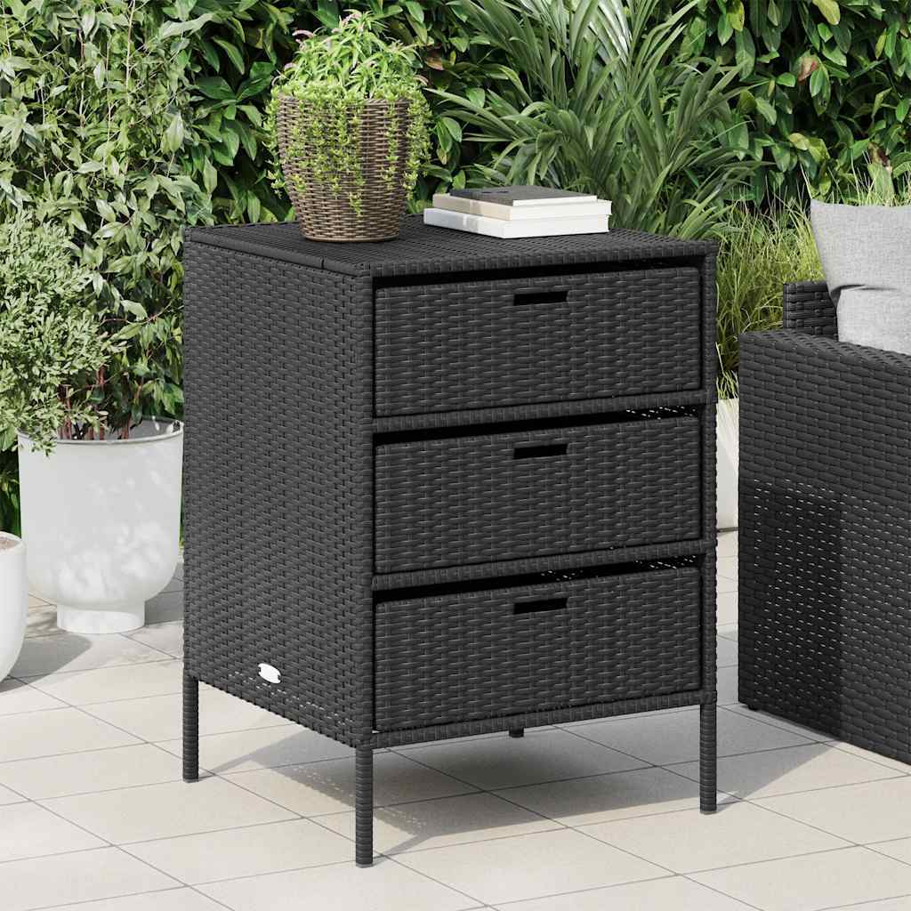 Garden Cabinet 55x Poly Rattan Garden Cabinet 55x - Image 7