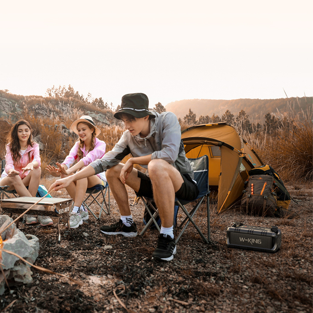 Wireless Bluetooth Speaker Portable And Compact With NFC Function Supporting USB And TF Cards - Image 2