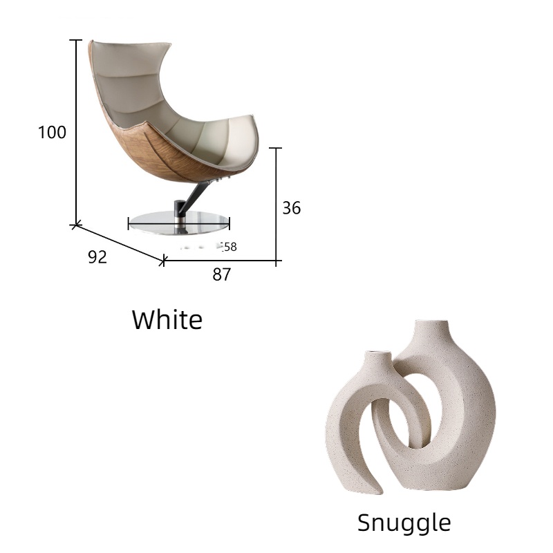 Creative Designer Leisure Tiger Chair Italian Style - Image 3