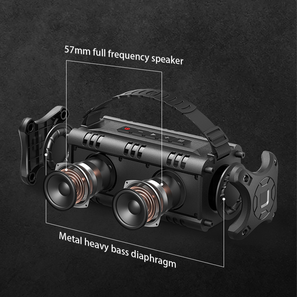 Wireless Bluetooth Speaker Portable And Compact With NFC Function Supporting USB And TF Cards - Image 4