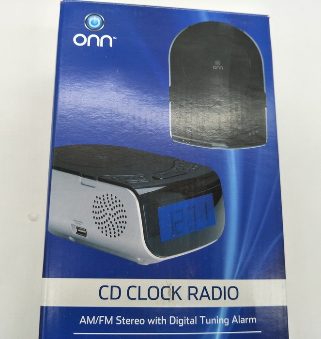 LCD Digital Alarm Dual Speakers Radio CD Music Player - Image 7