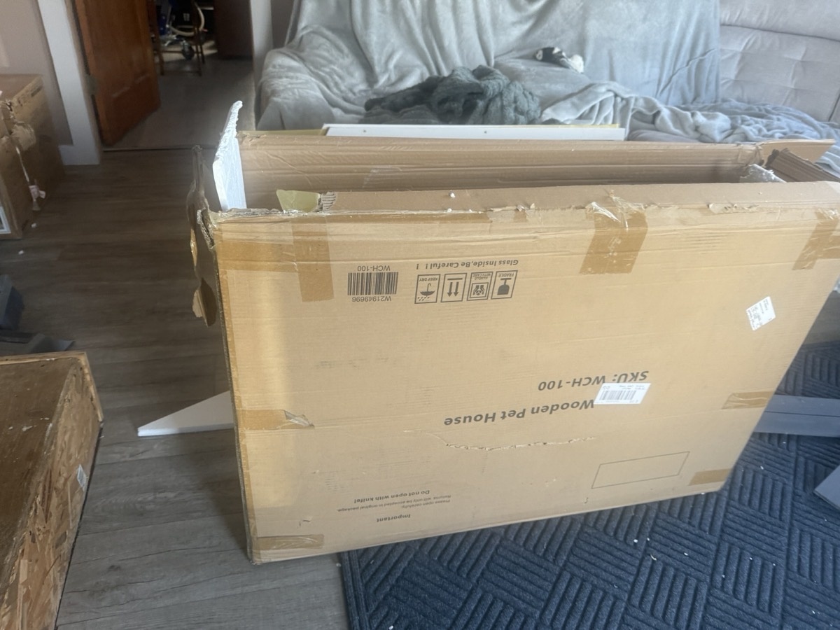 13' X 6.5' Wooden Pergola Grill Gazebo With Metal Roof & Bulbs & Bar Counters - Image 6