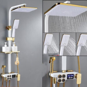 Handheld shower head lift shower shower set