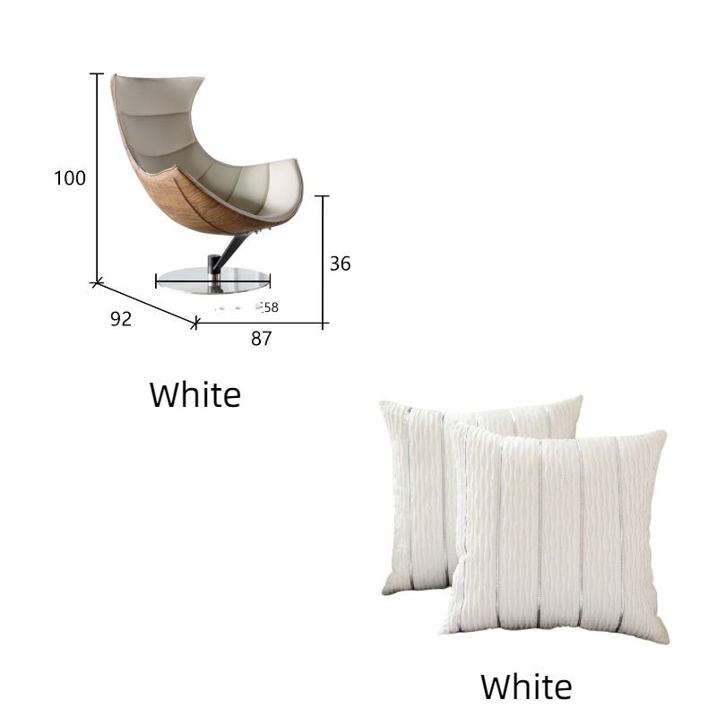 Creative Designer Leisure Tiger Chair Italian Style - Image 6