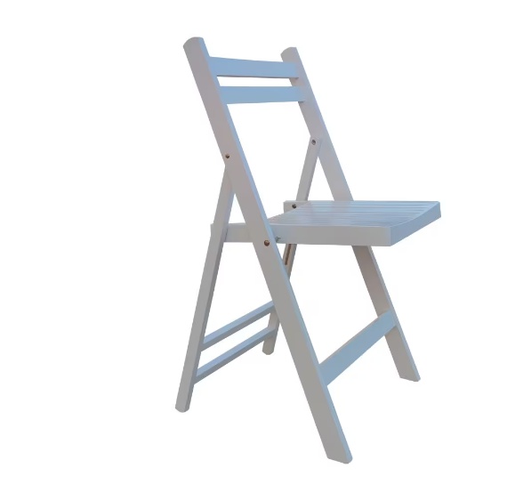 Furniture Slatted Wood Folding Special Event Chairs - Image 8