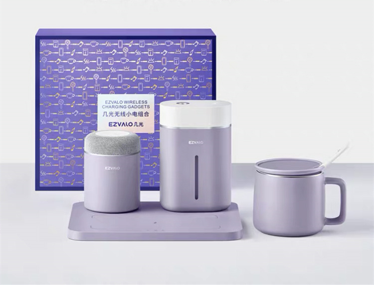 Charger Bluetooth Speaker Night Light Set Speaker - Image 4