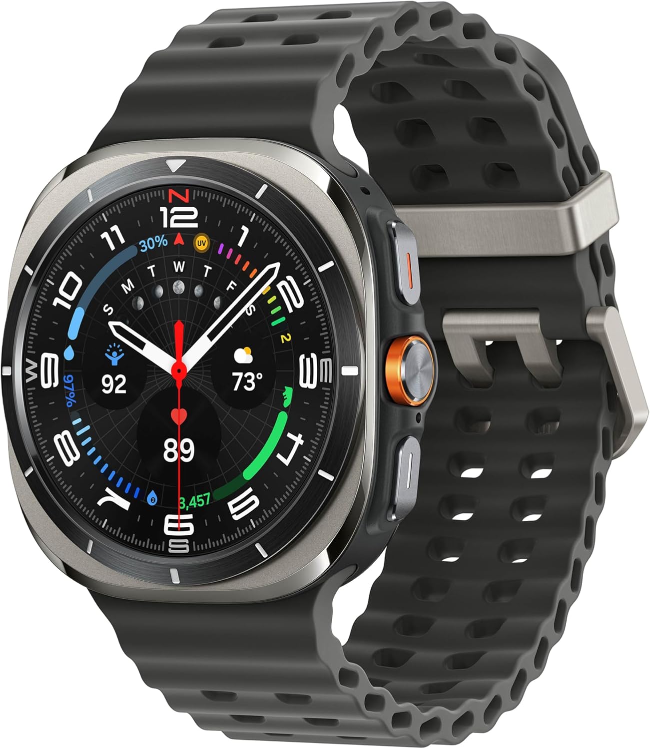 Galaxy Watch Ultra Titanium Frame, 10ATM Water Resistance, 590mAh Battery, Advanced BioActive Sensor, GPS