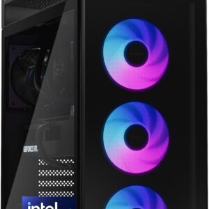 HP OMEN 45L Gaming Desktop GT22-3080, Windows 11 Pro, Intel Core Ultra 7, 32GB RAM, 2TB SSD, NVIDIA GeForce RTX 5080, Black