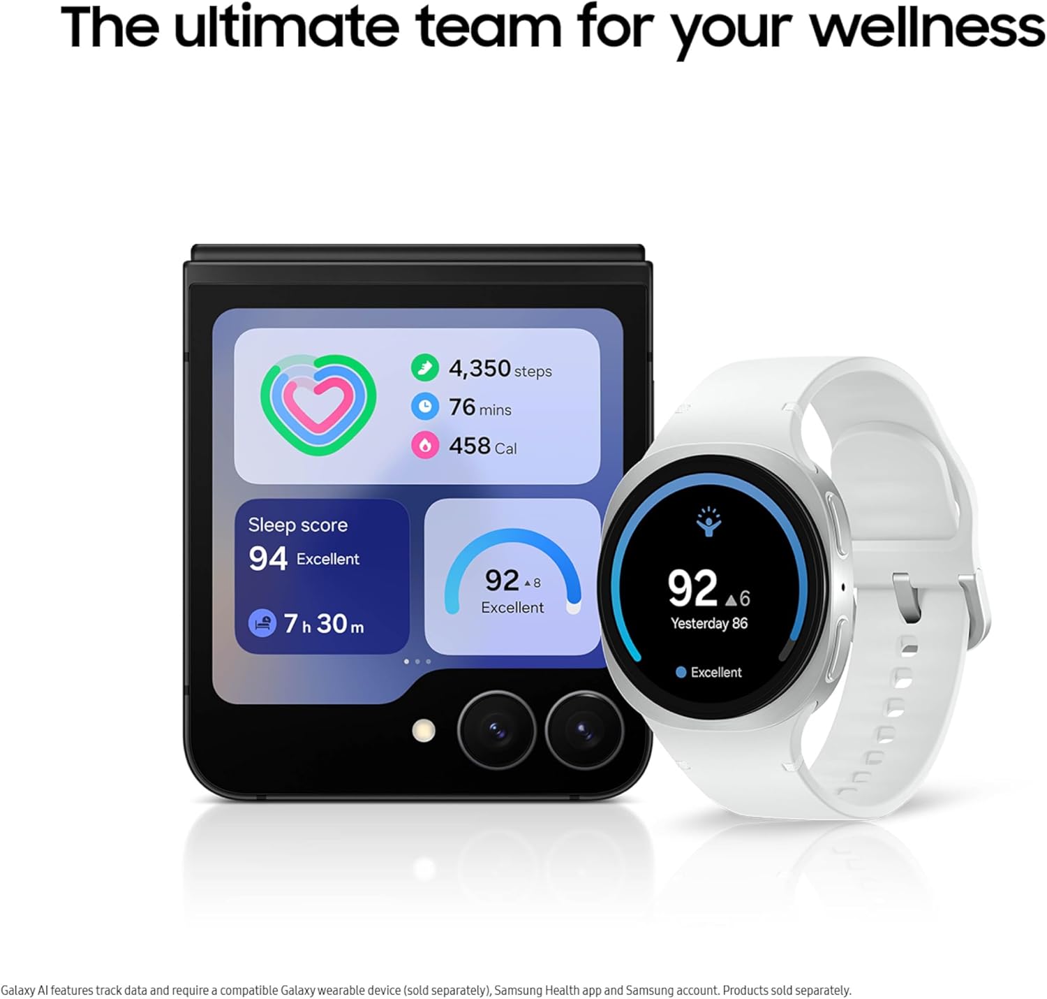 Galaxy Z Flip7 FE 3.4" Cover Screen, 50MP Main Camera, Affordable Foldable, 4000mAh Battery White - Image 4