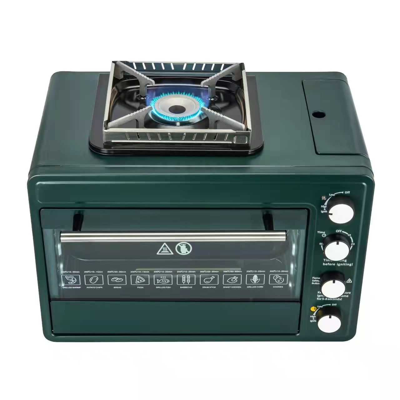 Outdoor Portable Gas Oven 2-in-1 Portable Gas Stove - Image 2