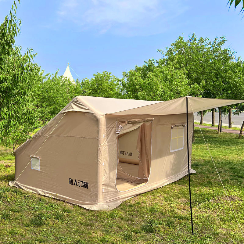 Outdoor Camping Inflatable Cotton Tents Quick-open And Free To Build - Image 5