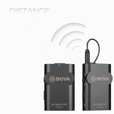 Wireless Little Bee Collar Clip Microphone DSLR Mobile Interview Mini Radio - Image 2