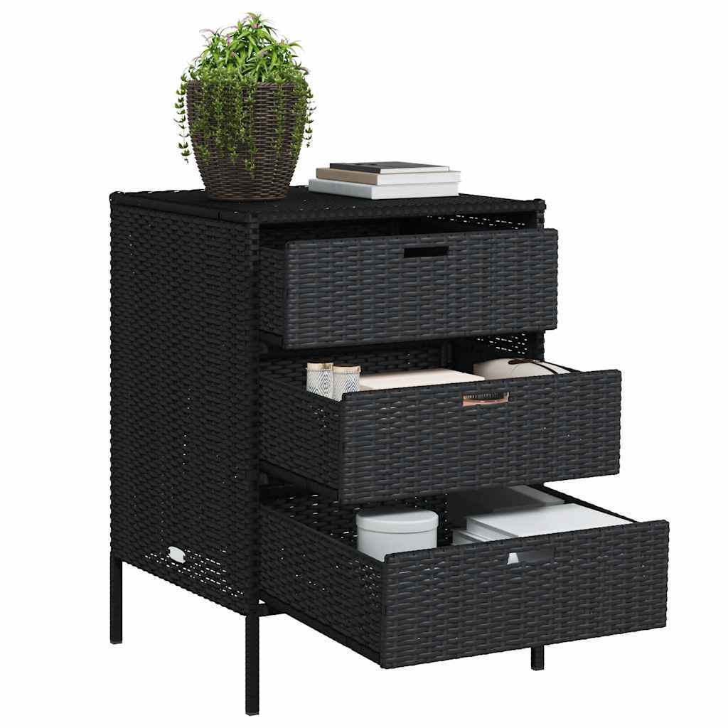 Garden Cabinet 55x Poly Rattan Garden Cabinet 55x - Image 8