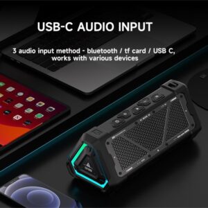 High-Power Portable Wireless Outdoor Bluetooth Speaker