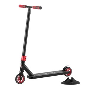 Stunt Scooter, Pro Complete Trick Scooters For Kids Ages 11-13 Years, Teens, Adults, Boys, And Girls, Freestyle Street Rider For Intermediate And Beginner, Double Layer Lightweight Aluminum Deck
