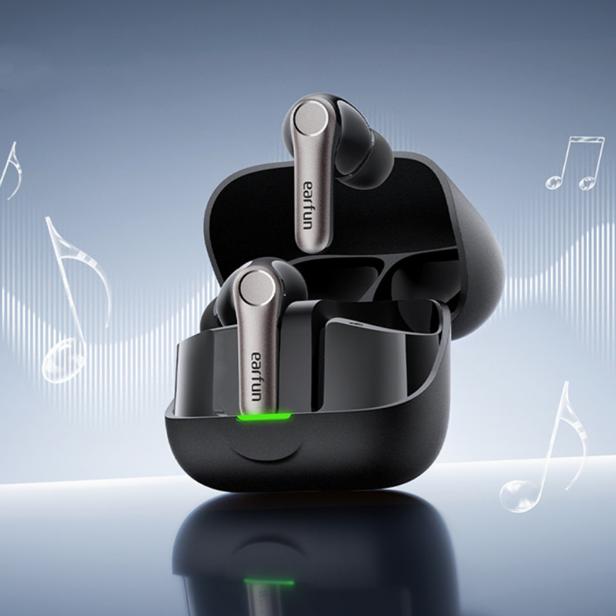 Hybrid Wireless ANC AI Translation Bluetooth Headphones