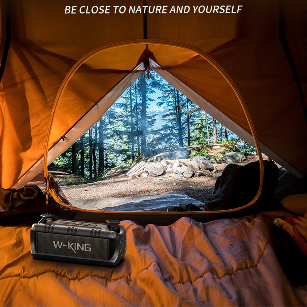 Wireless Bluetooth Speaker Portable And Compact With NFC Function Supporting USB And TF Cards - Image 3