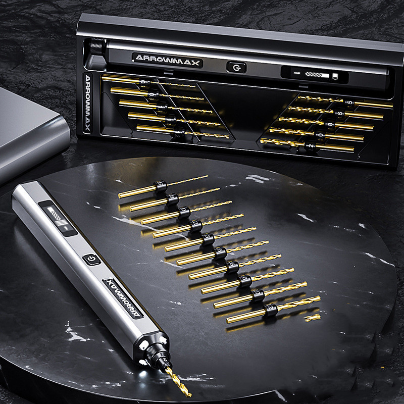 Household Rechargeable Miniature Electric Drill Electric Tool Set - Image 3