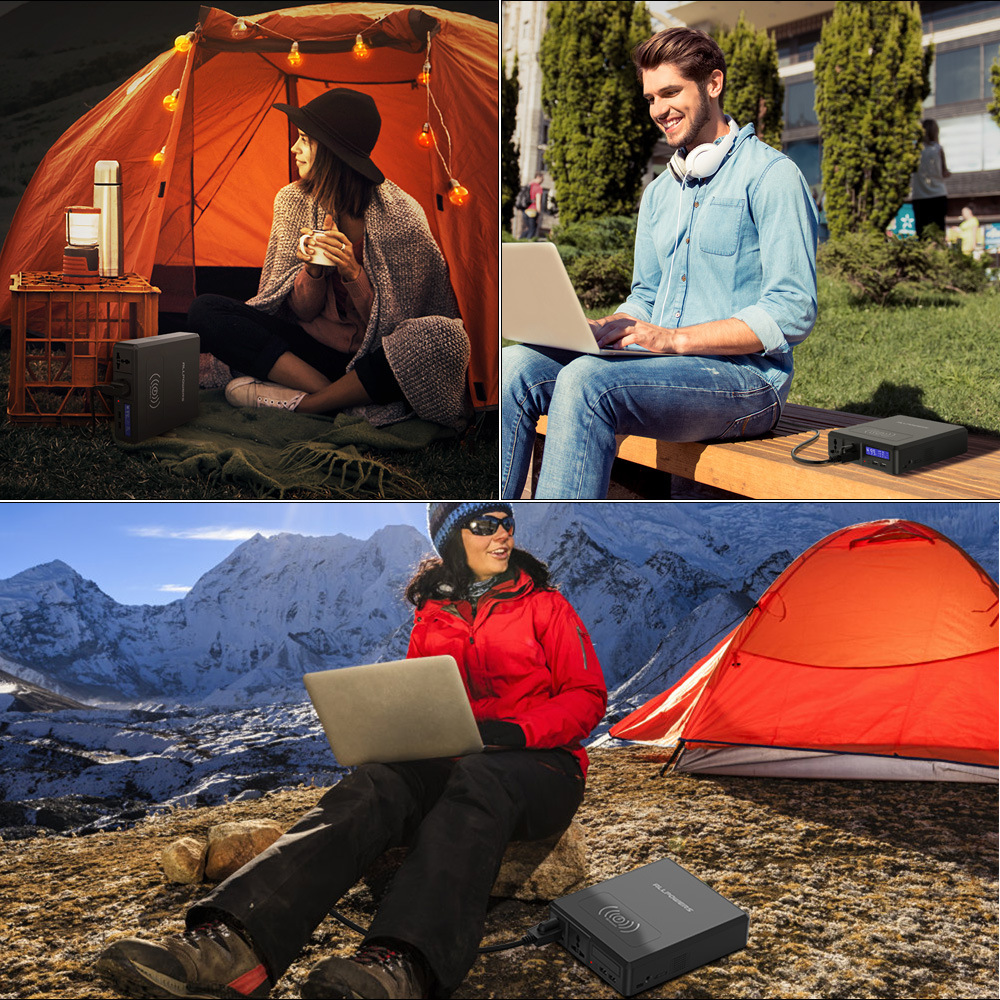 Notebook Power Bank 220V Energy Storage Power Portable Mobile Power Outdoor Emergency Power Supply - Image 4