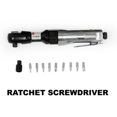 71 Piece Air Tool And Accessories Kit, Impact Wrench, Air Ratchet, Die Grinder, Aire Hammer, Hose Fittings, Storage Case - Image 2