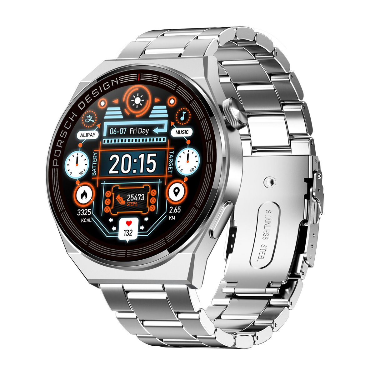 Smartwatch Offline Payment Bluetooth Call Kinetometer Step - Image 10