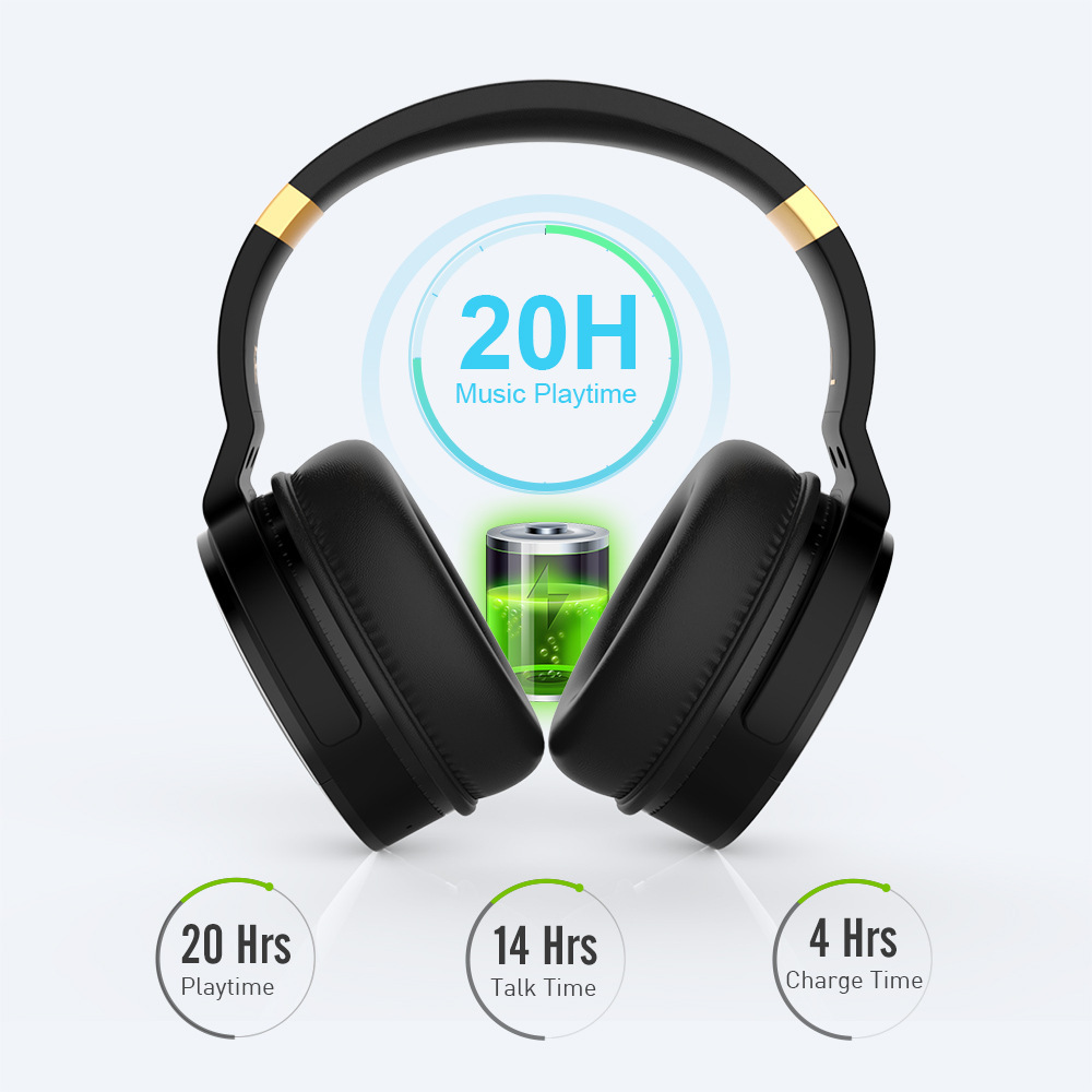 E8A Active Noise Cancelling Headset Computer Mobile Phone Heavy Bass Gaming Wireless Bluetooth Sports - Image 6