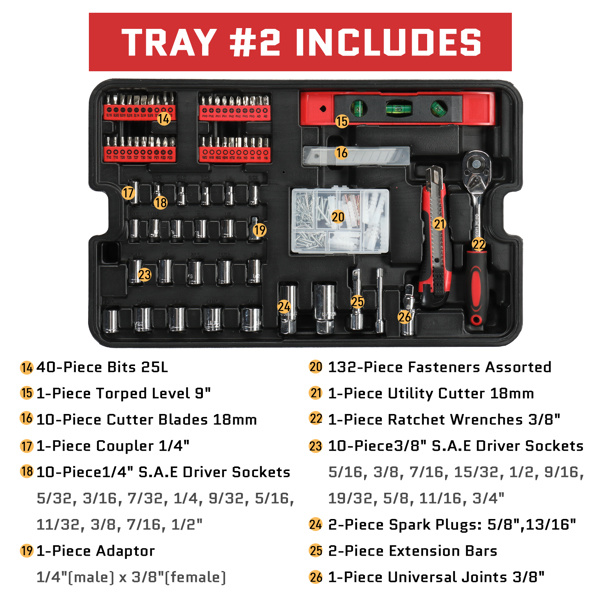 599 With 21v Drill Tool Set - Image 4