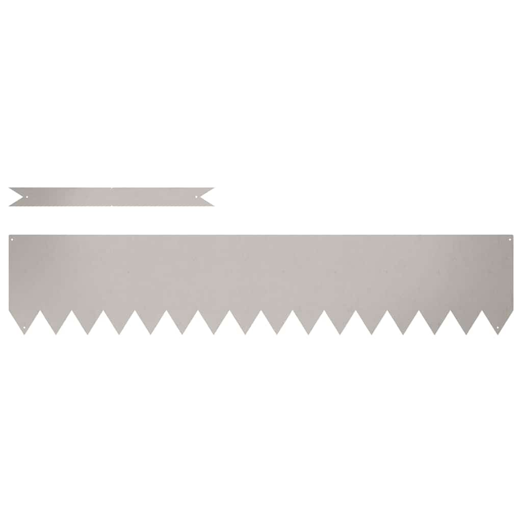 lawn edging, 20 pieces, 100 x 0, weatherproof steel - Image 2