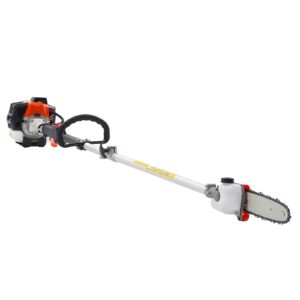 Gas Pole Saw 25CC 2-Stroke Extendable Cordless Tree Trimmer 8 In Cutting Bar