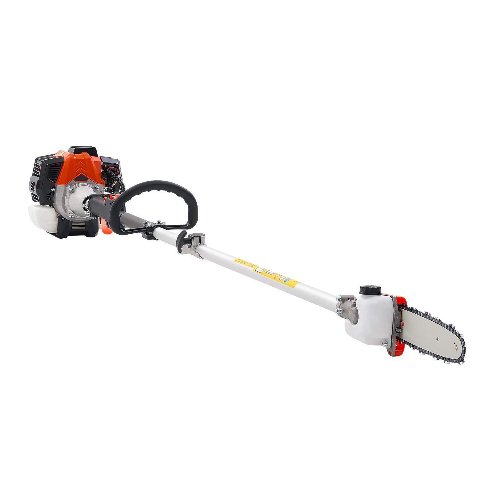 Gas Pole Saw 33CC 2-Stroke Extendable Cordless Tree Trimmer 8 In Cutting Bar