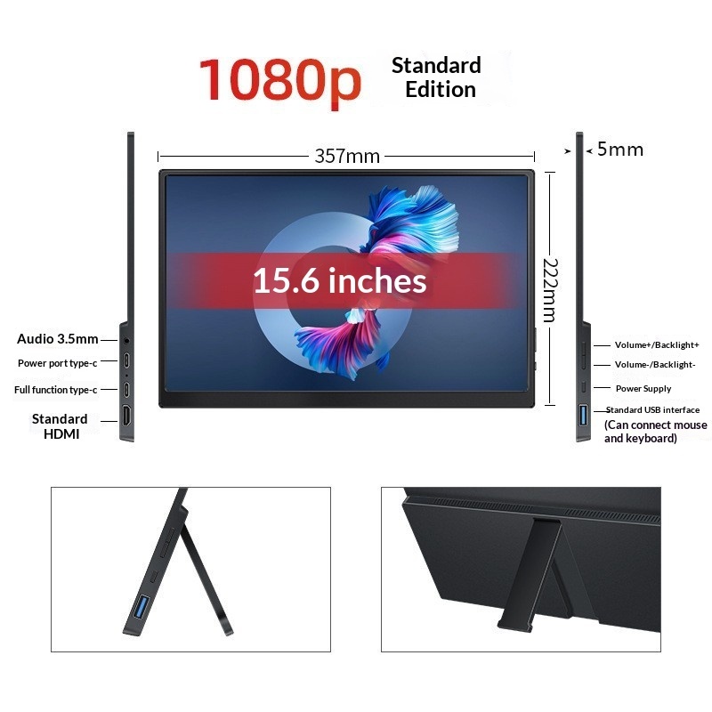 Portable Monitor Phone Extension Screen Laptop Secondary Display - Image 6