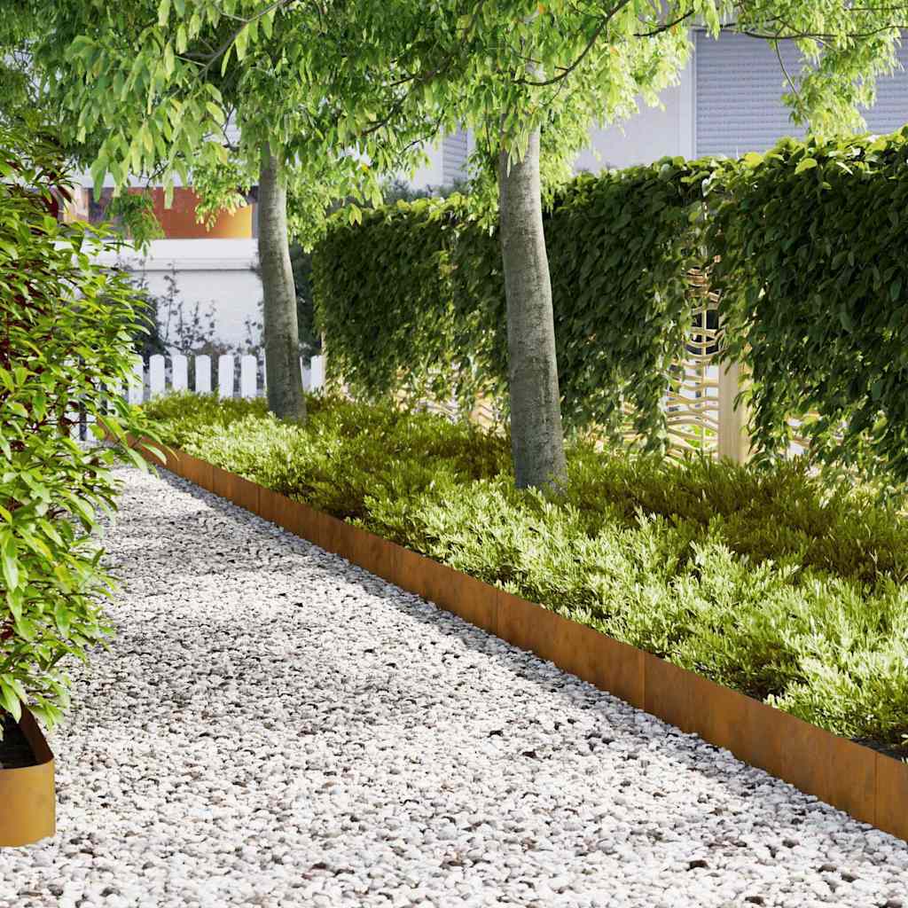 lawn edging, 20 pieces, 100 x 0, weatherproof steel - Image 7