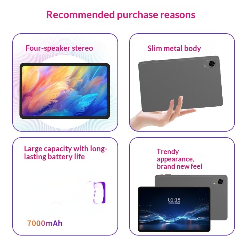12-inch 8-core 4G Tablet A Versatile 2-in-1 Device For Business - Image 3