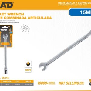 15MM Single-head Socket Wrench- Free Shipping