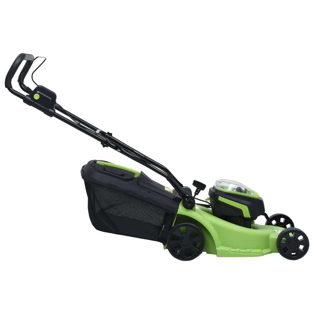 Cordless Lawn Mower with two 20V 2000 mAh Li-Ion battery packs - Image 9