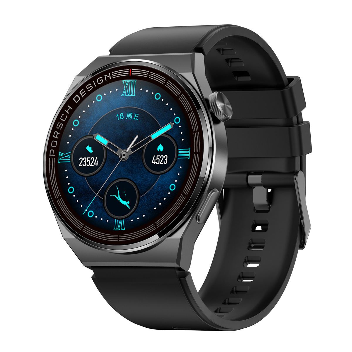 Smartwatch Offline Payment Bluetooth Call Kinetometer Step - Image 5