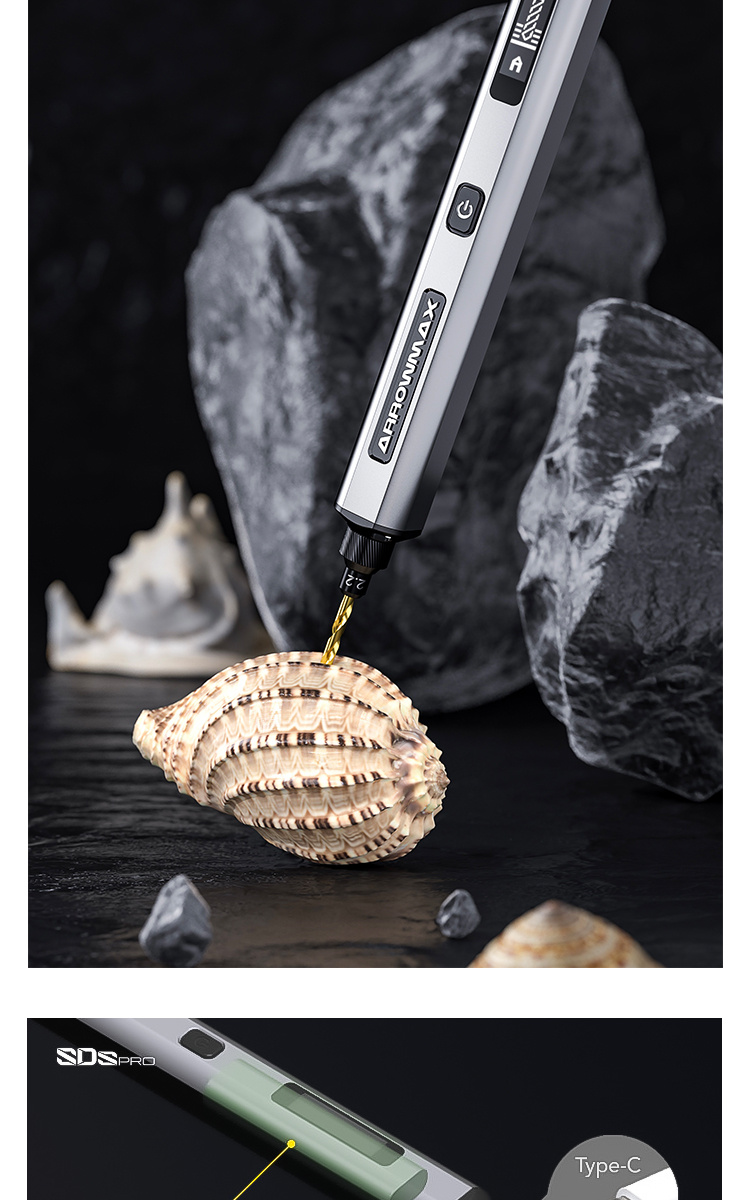 Household Rechargeable Miniature Electric Drill Electric Tool Set - Image 2