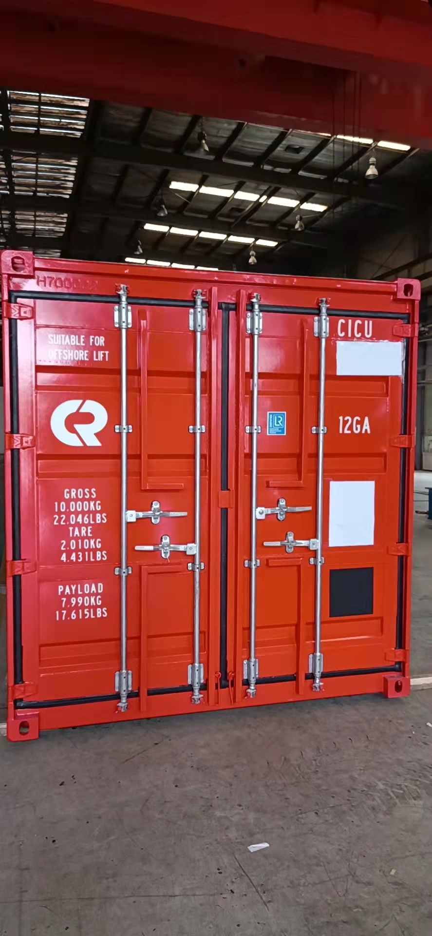 CIMIC 20ft Dry Offshore Container with ISO9001 Certification 33 TEU Capacity. Indicated price for 10 or more units. From 1 to 9 : 274 € more. - Image 3