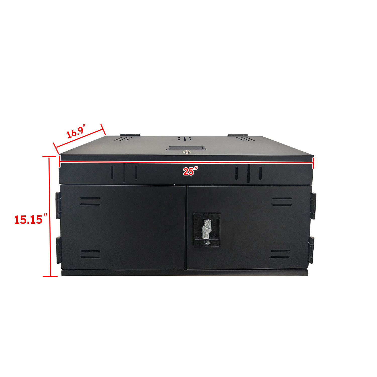 12-Device Charging Station For Laptops And Tablets, Charging Cart Charging Cabinet, Surge Protection For Classroom Or Office, Up To 17.3 Screen - Image 5