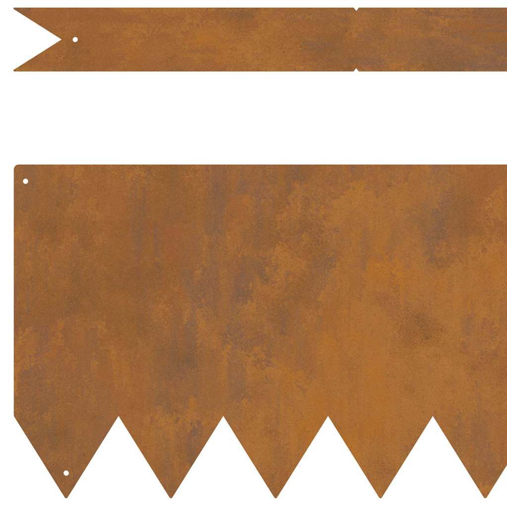 lawn edging, 20 pieces, 100 x 0, weatherproof steel - Image 3