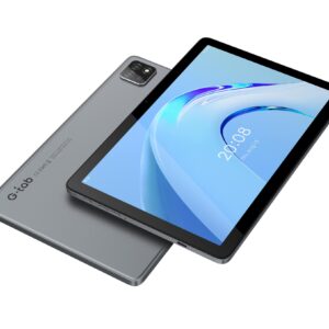 G-tab T11 Android 14 Tablet 10.1 Inch 1280&800 IPS Screen Unisoc T606 8 Core Max 1.6GHz 8GB RAM 4GB&4GB Expansion128GB ROM 2.4&5GHz WiFi Bluetooth 5.0 6580mAh Battery 8MP&13MP Camera Dual 4G