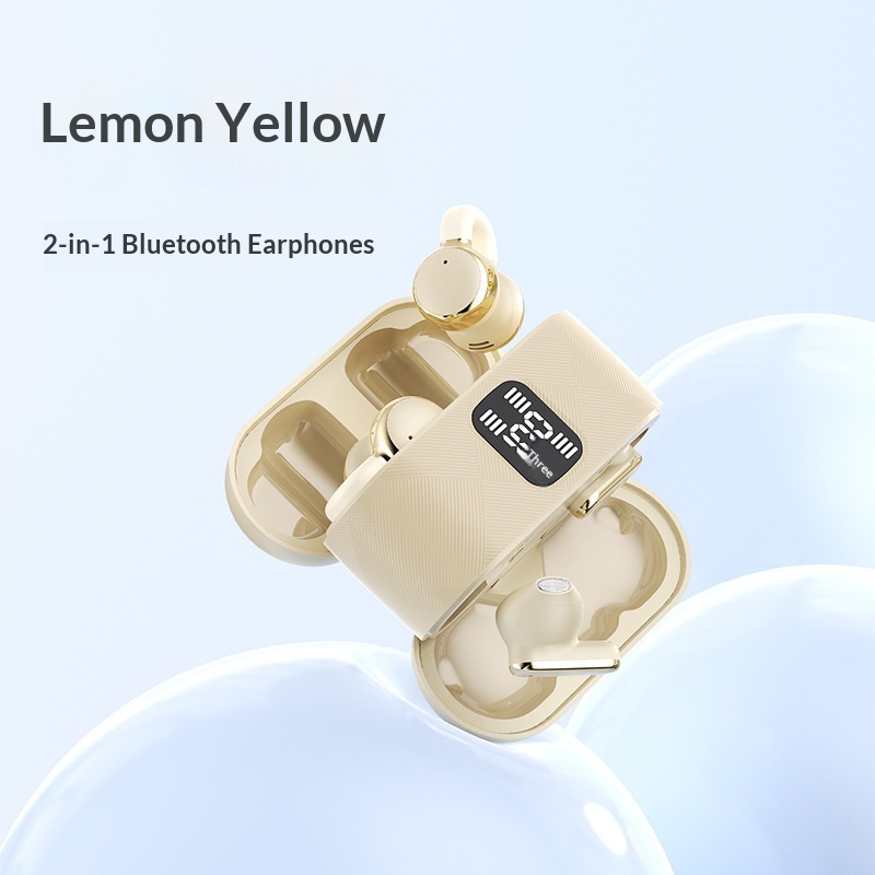 Portable Long-lasting Noise-canceling New Wireless Bluetooth Earbuds - Image 3