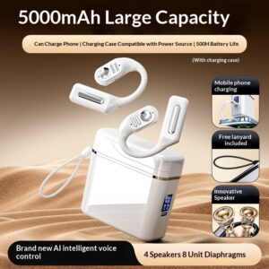 High-quality High-capacity Wireless Bluetooth Earbuds That Double As A Power Bank