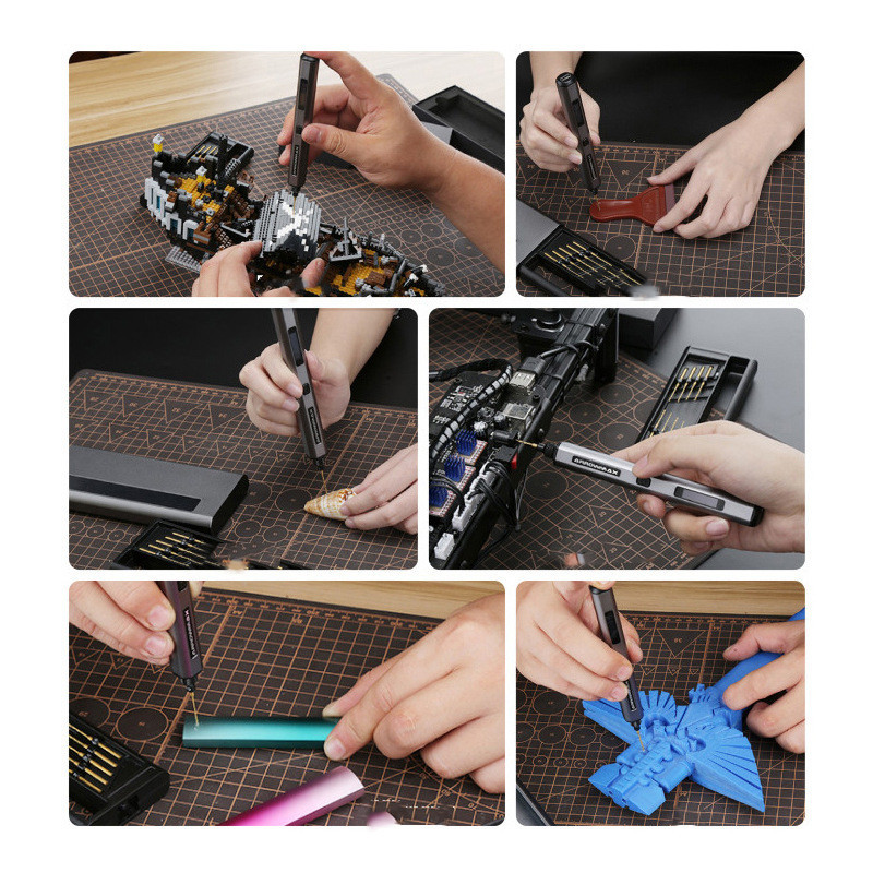 Household Rechargeable Miniature Electric Drill Electric Tool Set - Image 5