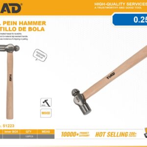 0.25P Round Head Hammer- Free Shipping