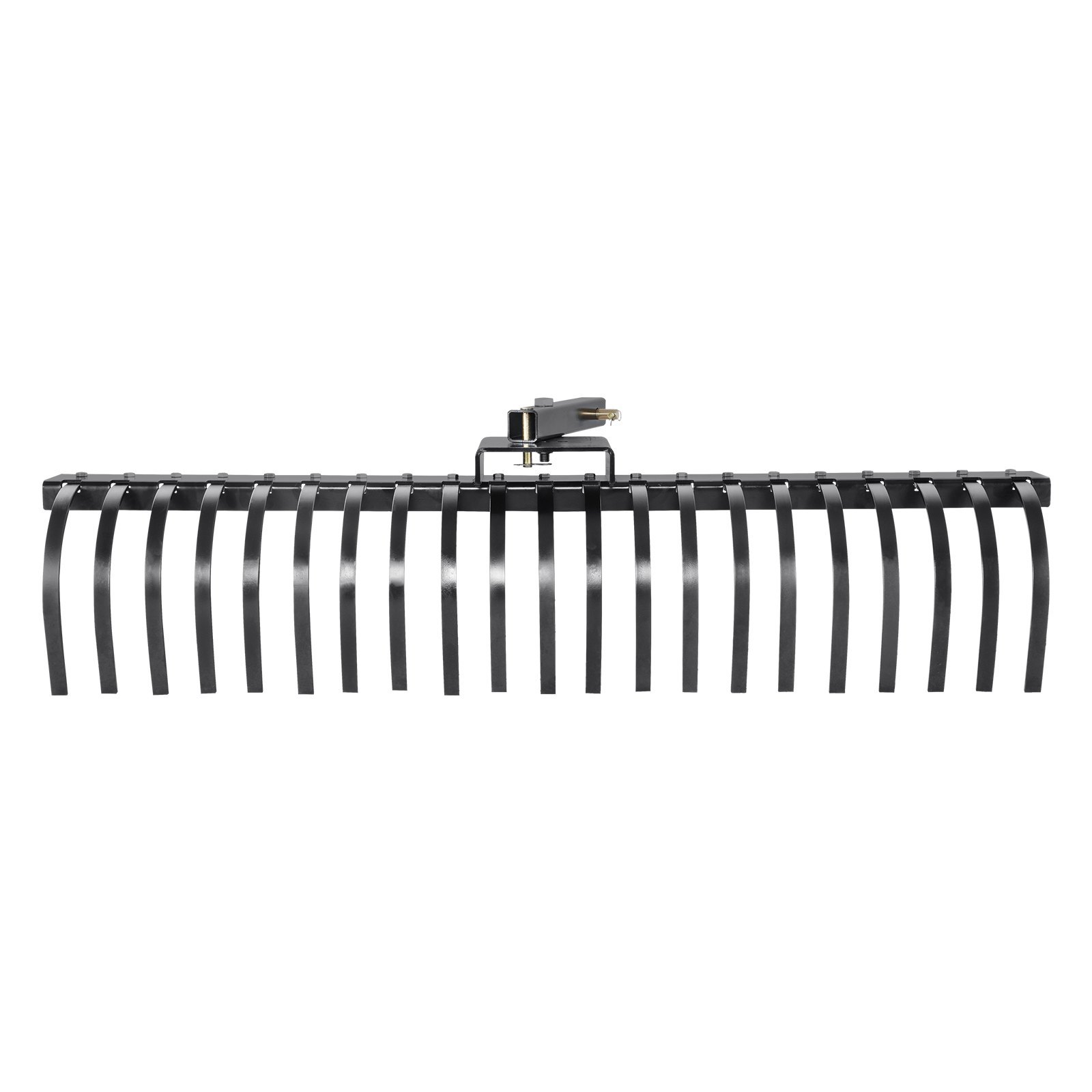 Tow Behind Landscape Rake, Tow Dethatcher With 21 Steel Coil Tines, Lawn Dethatcher Rake Attaches Toolbars And 3-point Suspension Systems, For Leaves, Pine Needles, And Grass - Image 6
