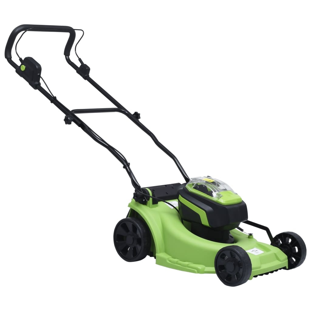 Cordless Lawn Mower with two 20V 2000 mAh Li-Ion battery packs - Image 10